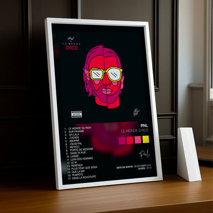 Cadre Photo PNL - Le Monde Chico