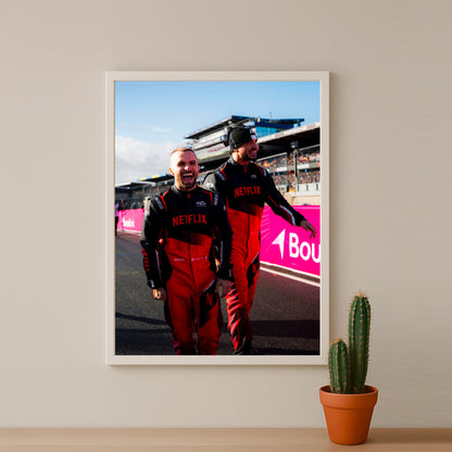 Poster GP Explorer The Last Race - Squeezie et Amine