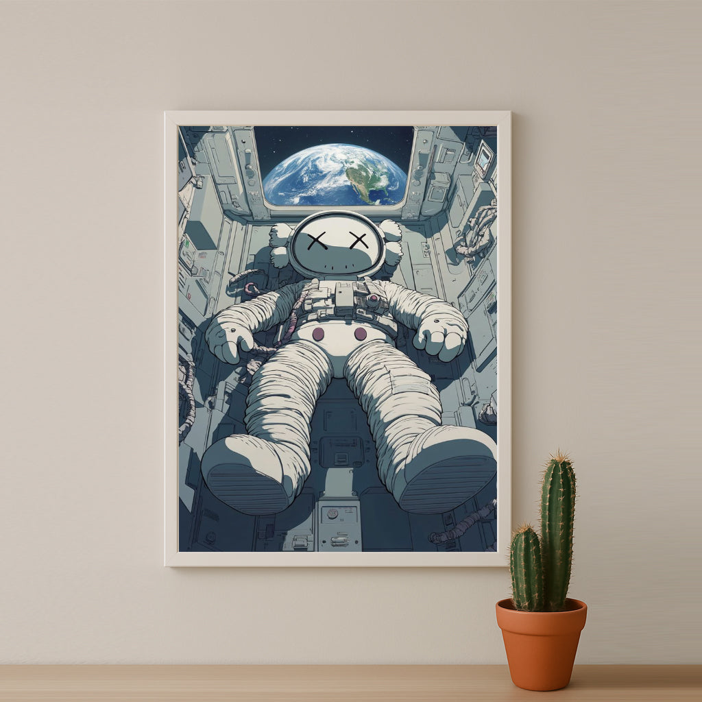 Poster Kaws - Companion Astronaute