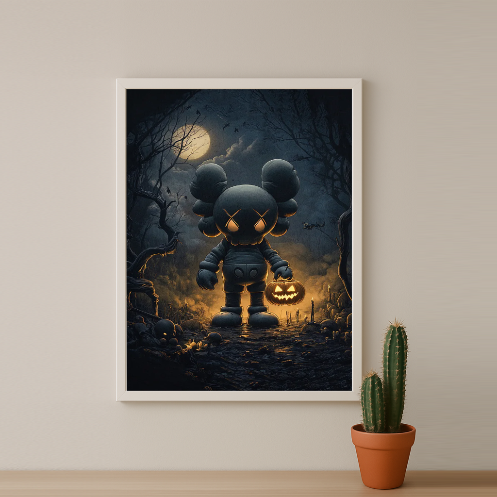 Poster Kaws - Companion Halloween