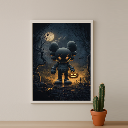Poster Kaws - Companion Halloween