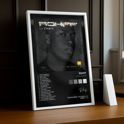 Cadre Photo Rohff - La Cuenta