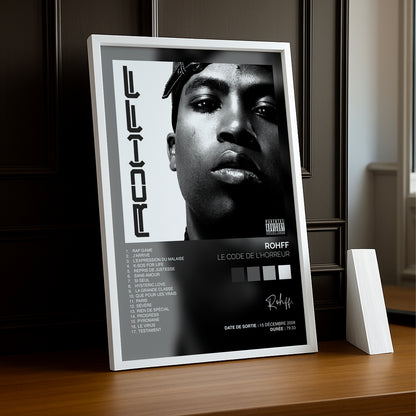 Cadre Photo Rohff - Le code de l'horreur - TonCadre