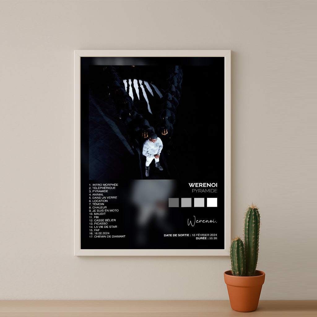 Cadre photo Album Musicaux - Pyramide de Werenoi