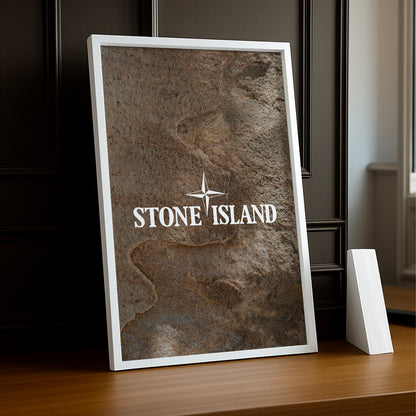 Poster Stone Island - Beige