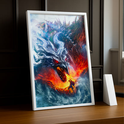 Cadre Photo Skyrim - Alduin