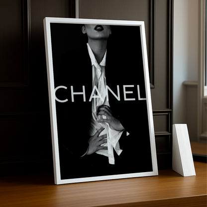 Cadre photo Chanel logo