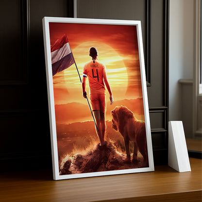 Cadre photo Virgil Van Dijk