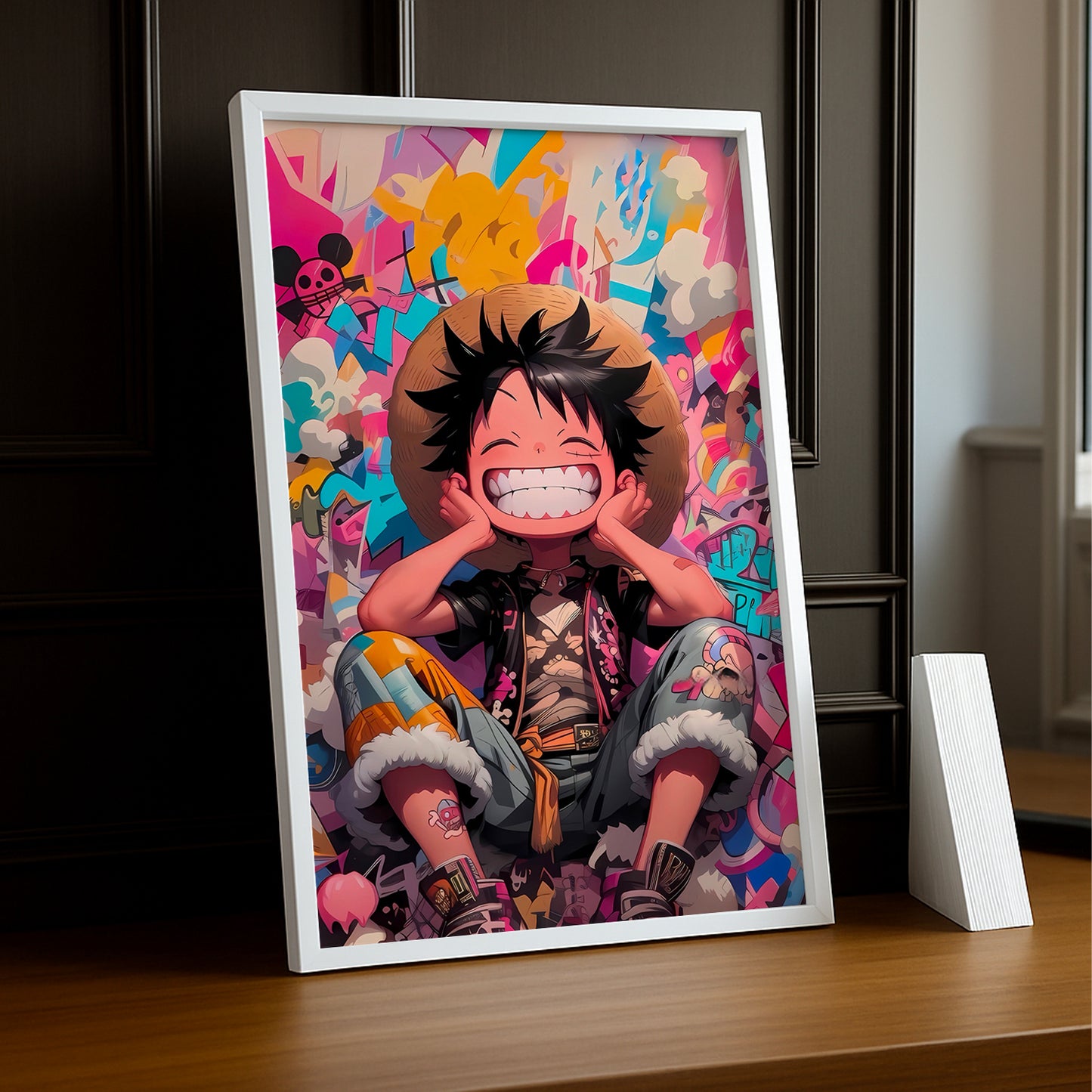 Cadre photo Luffy One Piece
