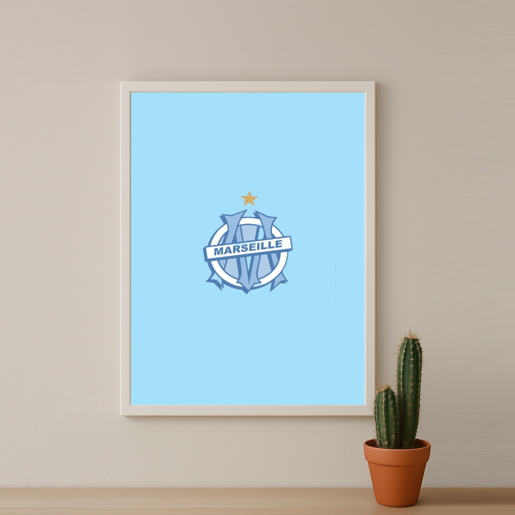 Olympique de Marseille - Poster