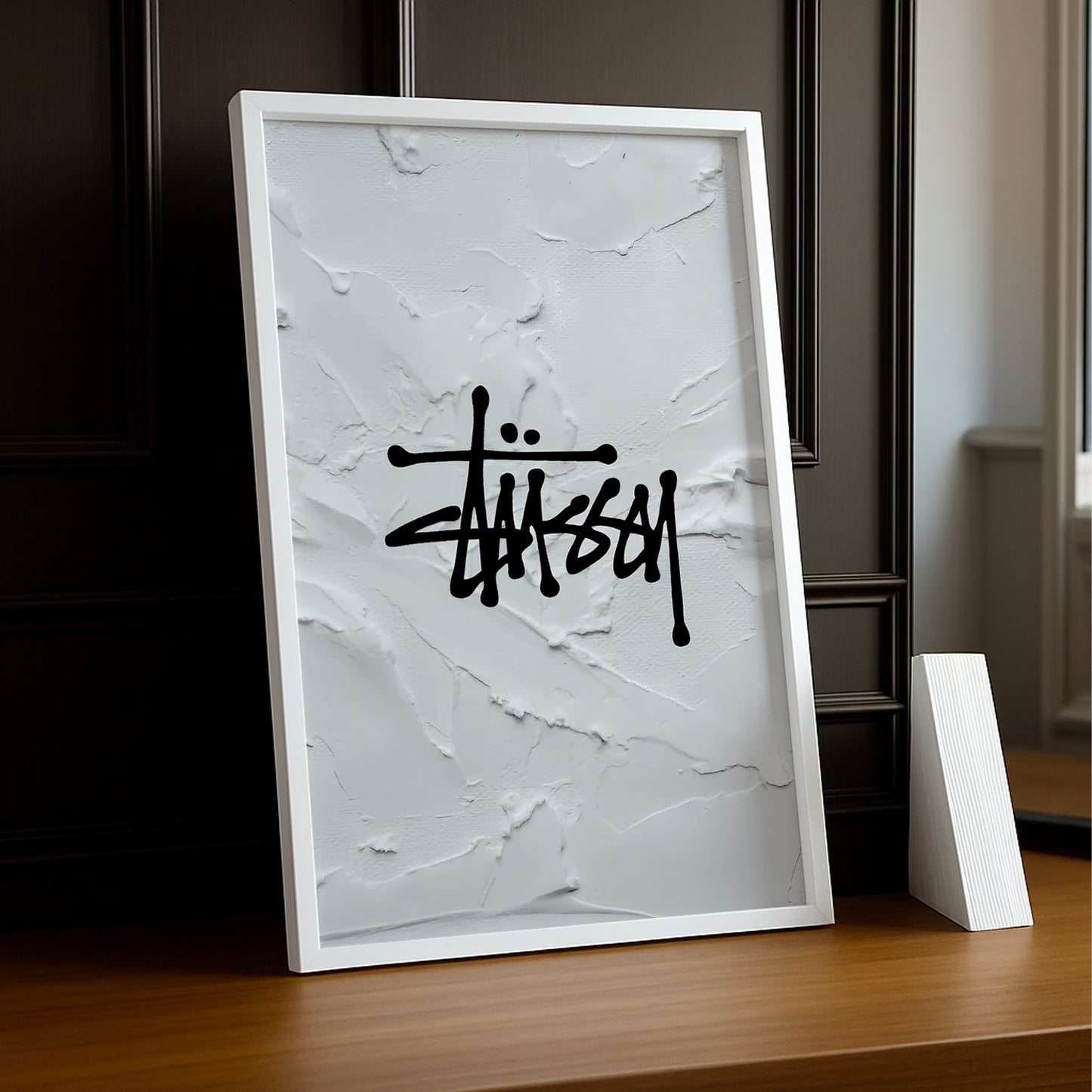 Cadre photo Stüssy peinture