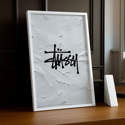 Cadre photo Stüssy peinture