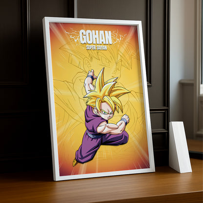 Poster Dragon Ball Z - Gohan Super Saiyan