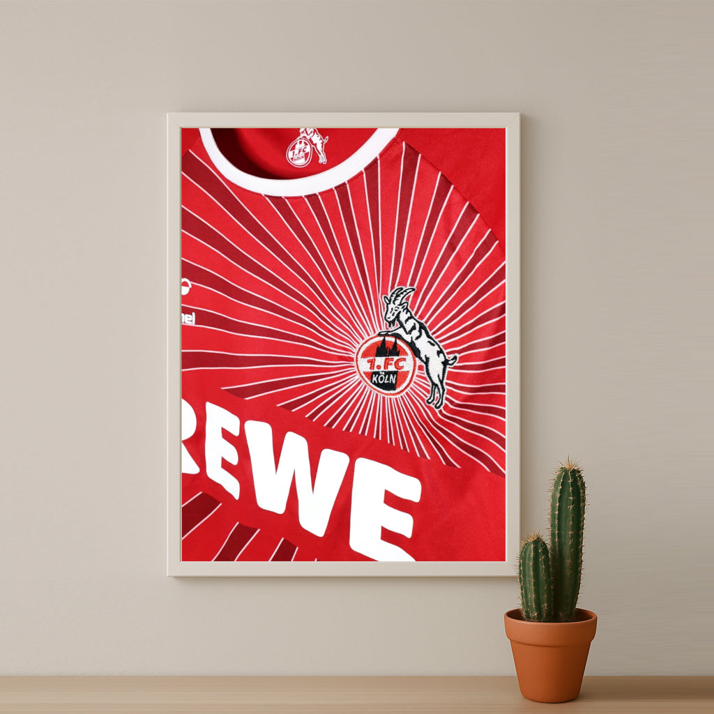 Poster Maillot Football - FC Cologne Kit 25-26