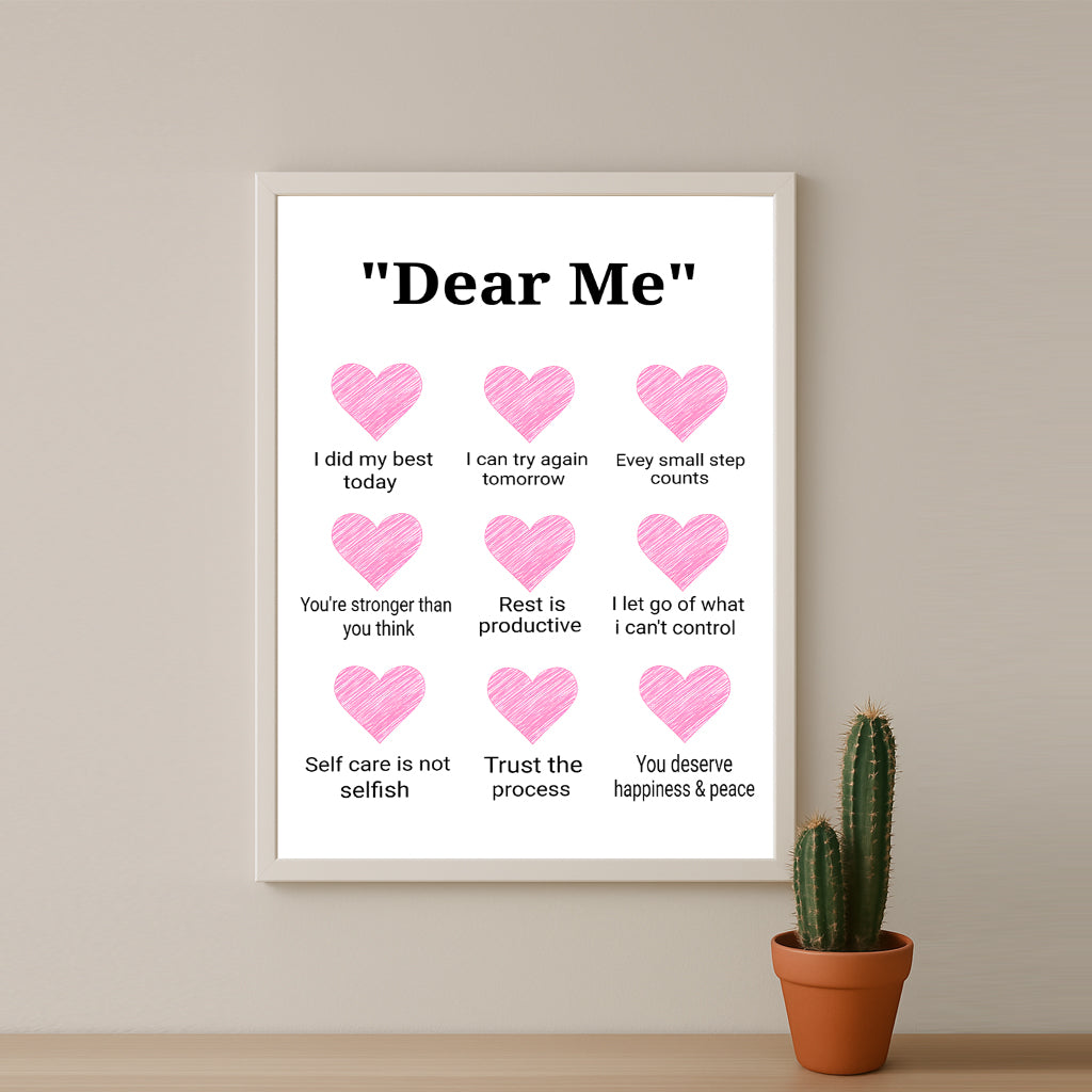 Cadre photo Citation - Dear Me