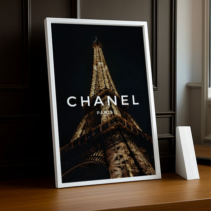 Poster Photo Chanel - Tour Eiffel
