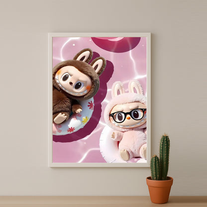 Poster Labubu - Summer Chill