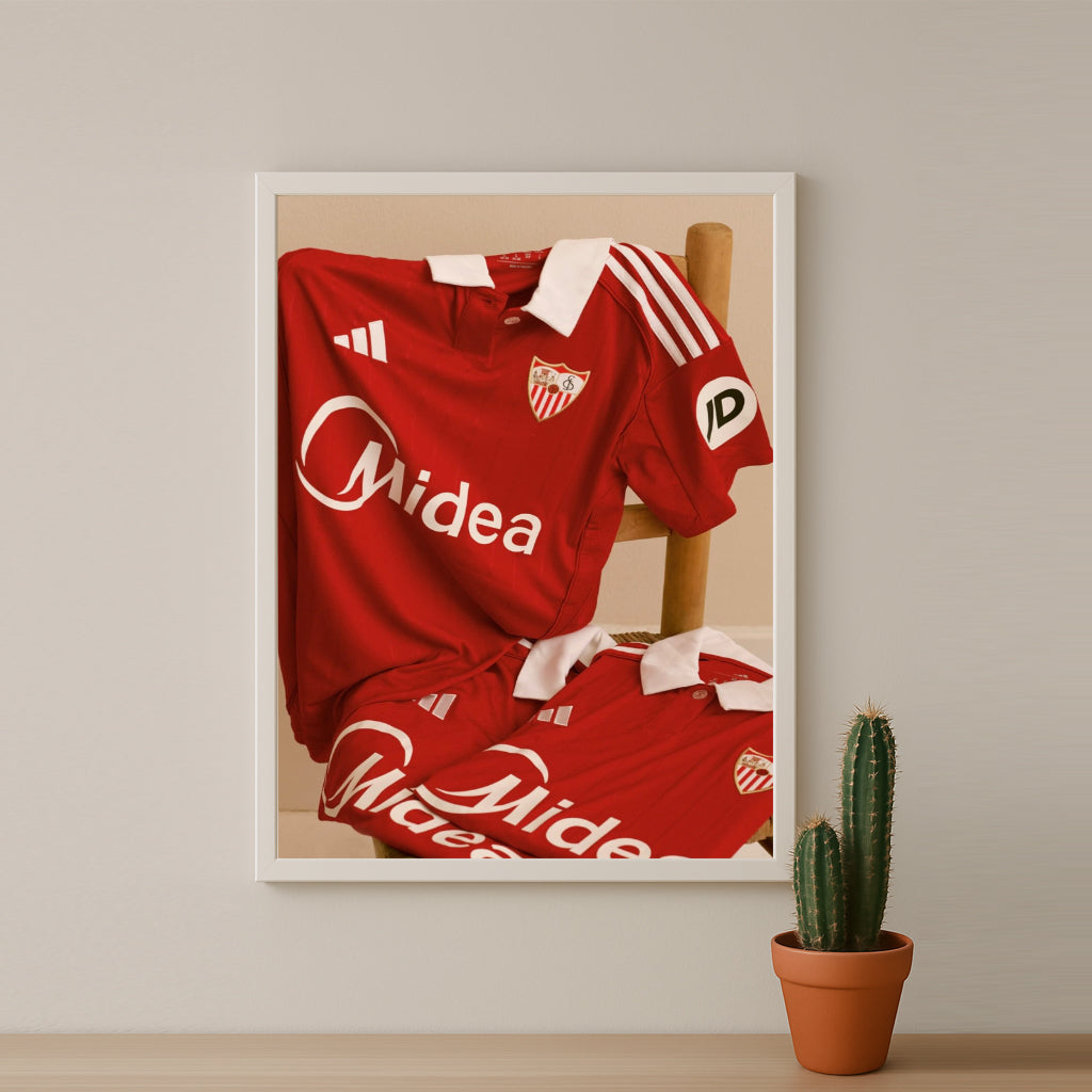Cadre photo - Maillot FC Séville 25-26