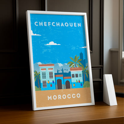 Chefchaouen Maroc - Poster