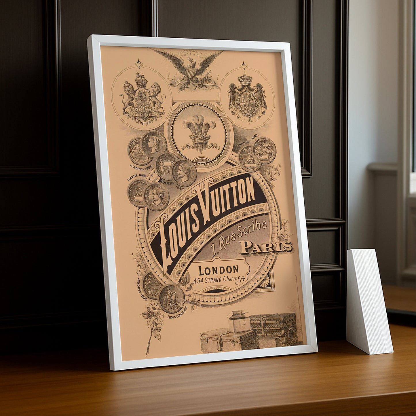 Cadre photo Louis Vuitton - Old