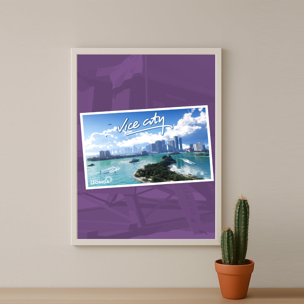 Poster Grand Theft Auto VI - Vice City