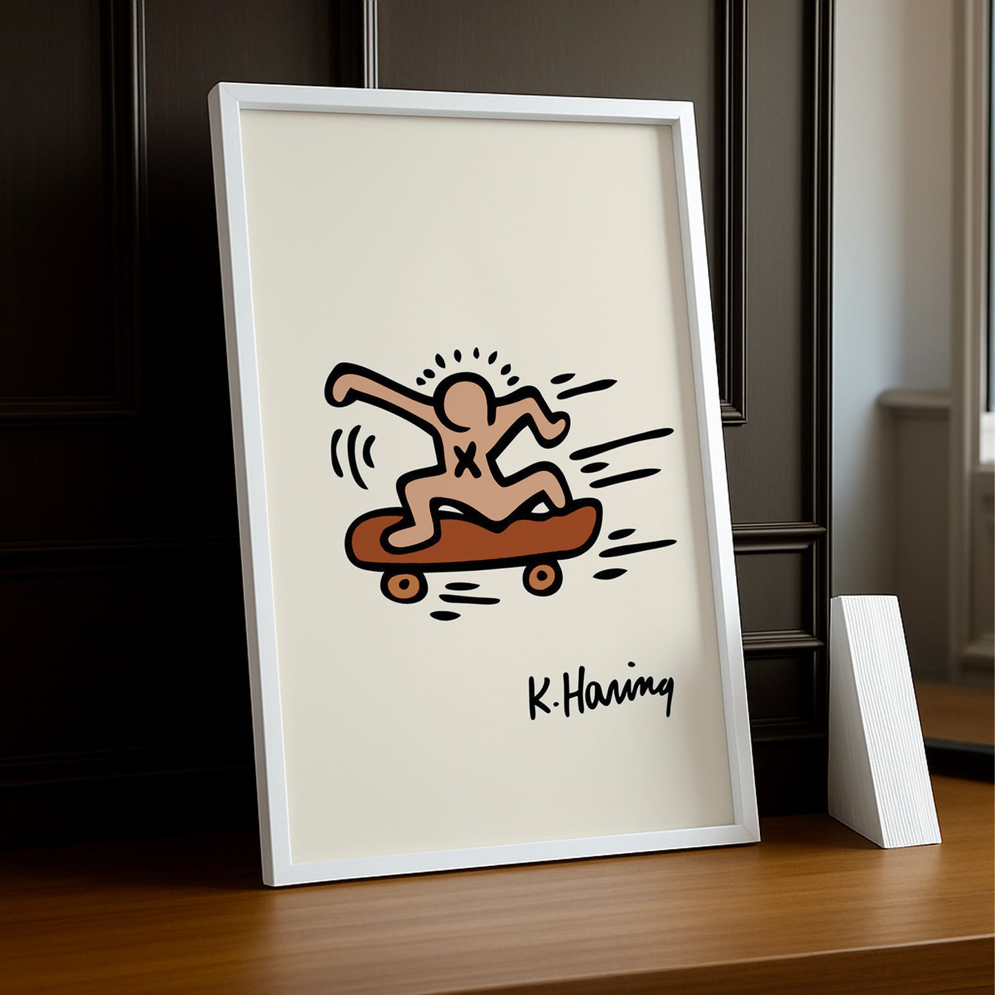 Cadre photo Keith Haring