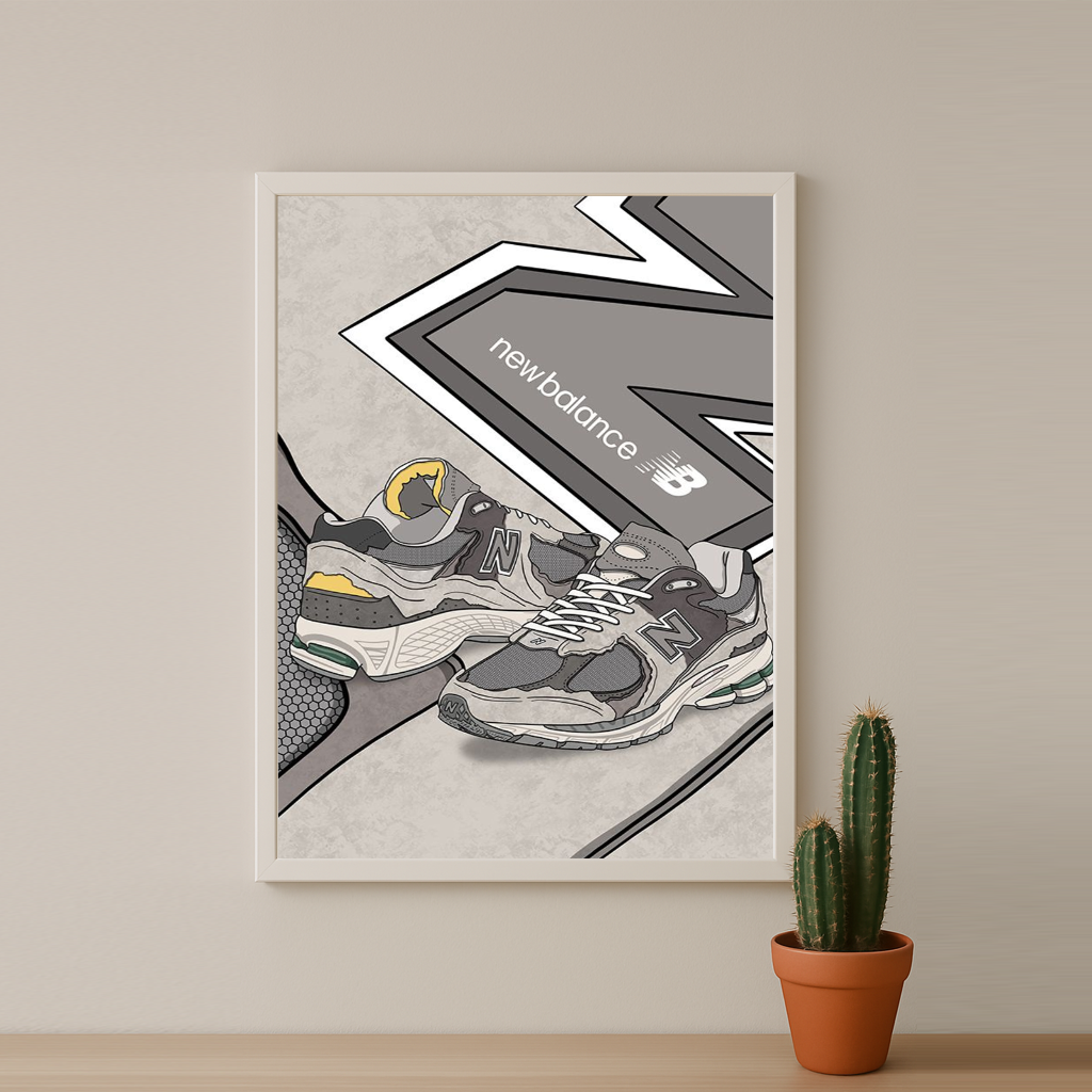 Cadre photo New Balance - 2002r Grey