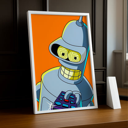 Cadre Photo Futurama - Bender Télécommande