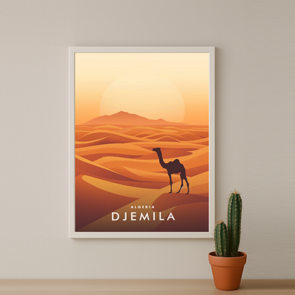 Cadre Photo Djemila – Trésor Antique de l’Algérie