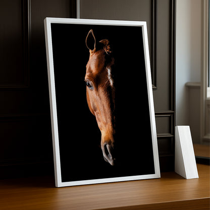 Cadre photo Équitation - Tête de Cheval