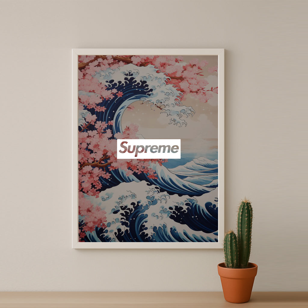 Cadre photo Supreme - Japan Wave