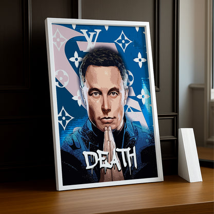 Cadre photo Louis Vuitton - Elon Musk