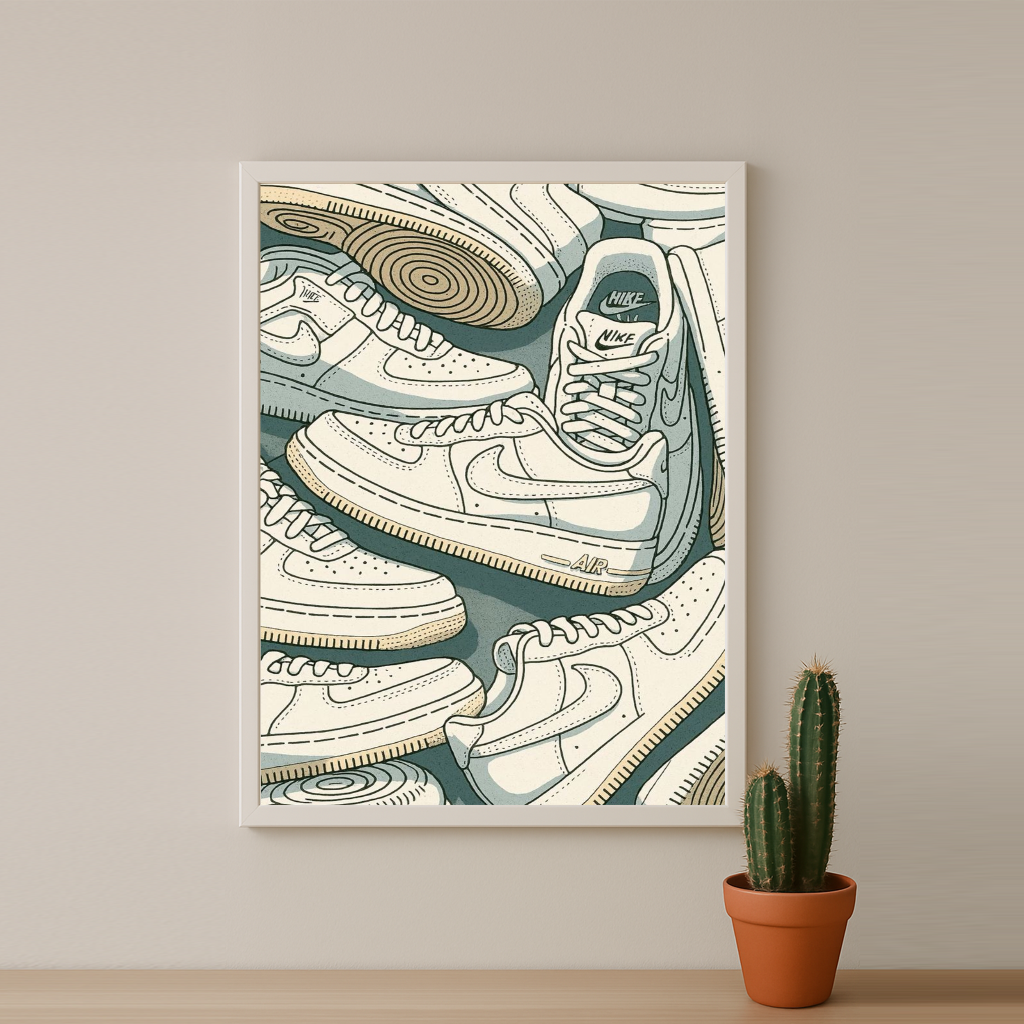 Poster Nike Air Force 1 Alls