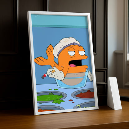 Cadre Photo American Dad - Klaus Gang