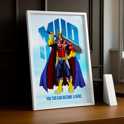 Cadre Photo My Hero Academia - All Might Be a Hero