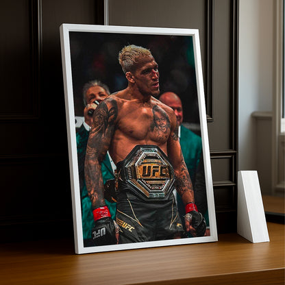 Cadre photo UFC - Charles Oliveira Champion