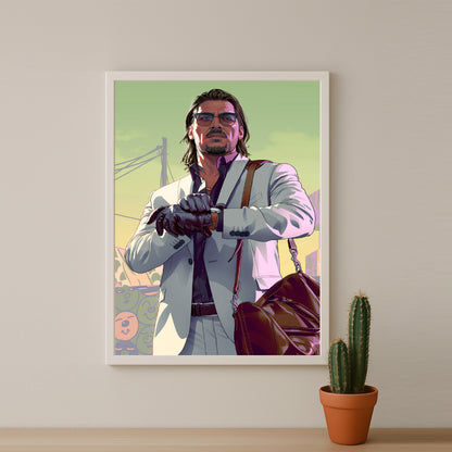 Poster Grand Theft Auto VI - Raul Bautista