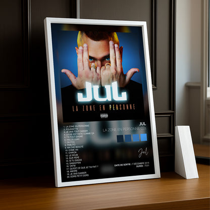 Poster Jul - Album La zone en personne