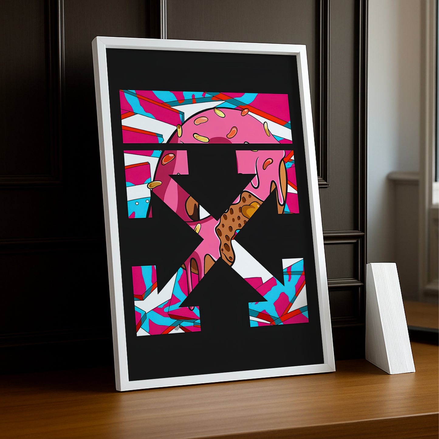 Cadre photo Off-White Donuts