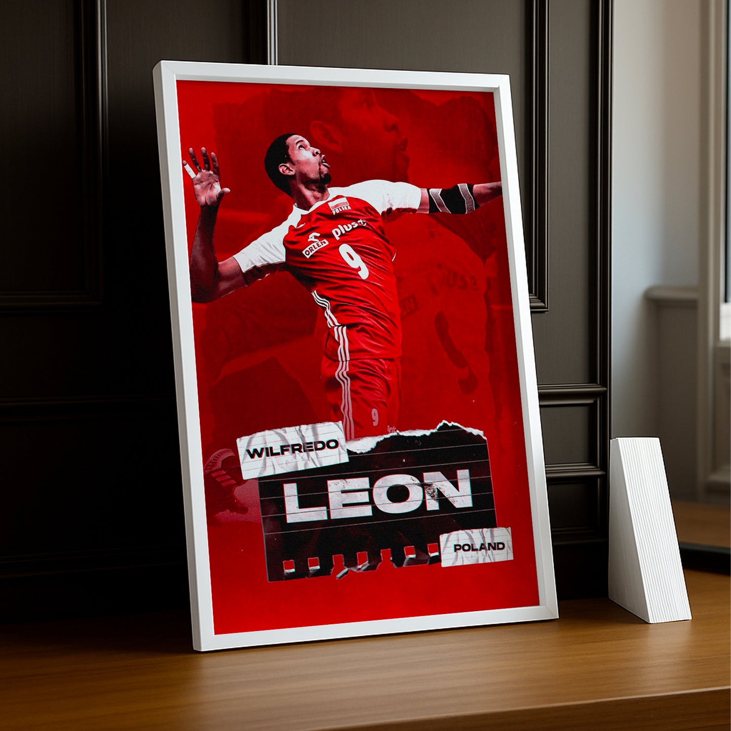 Cadre photo Volley-Ball - Wilfredo Leon