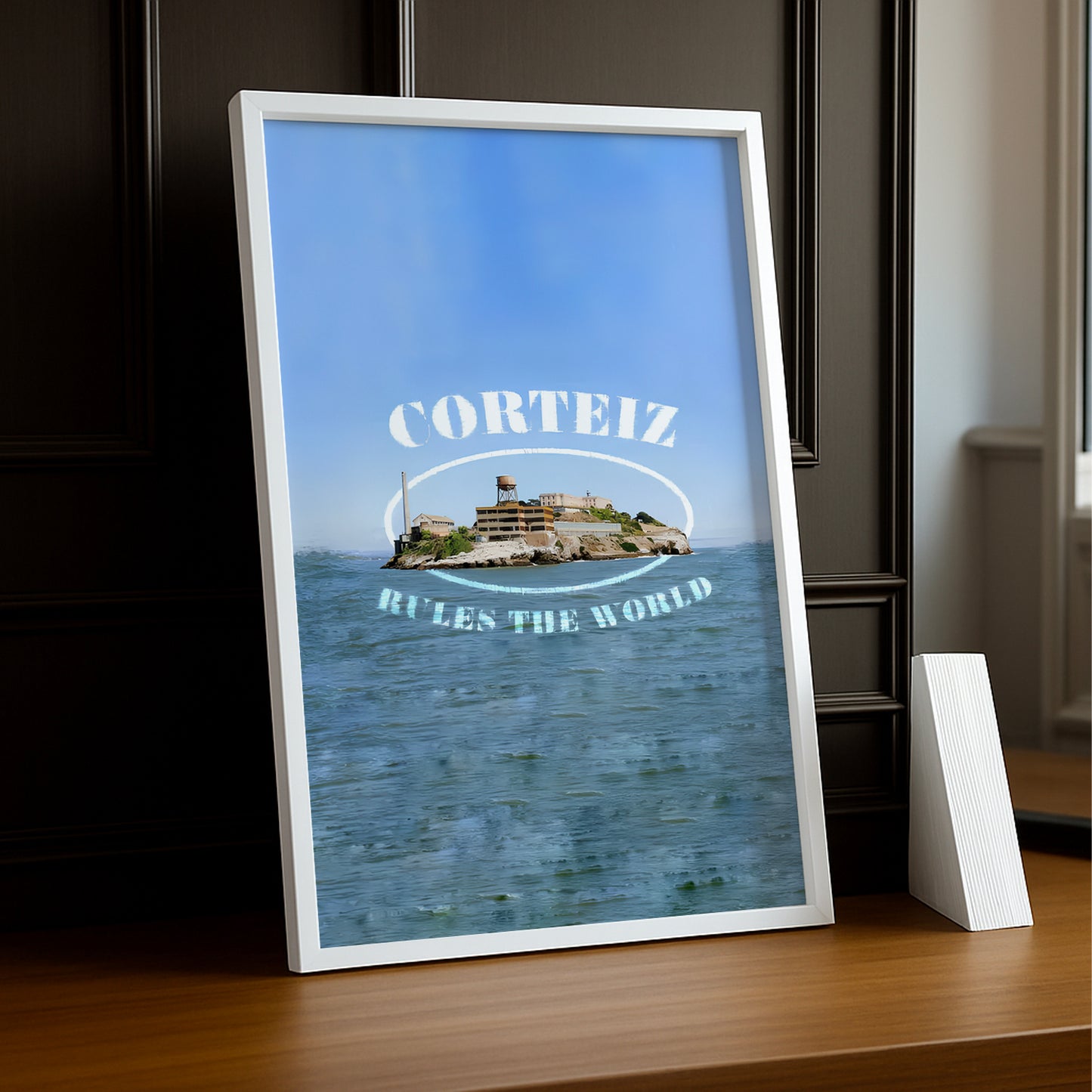 Poster encadrée Corteiz - Blue Water