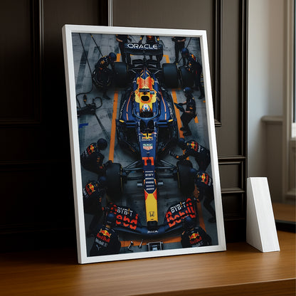 Poster encadrée Formule 1 - Redbull