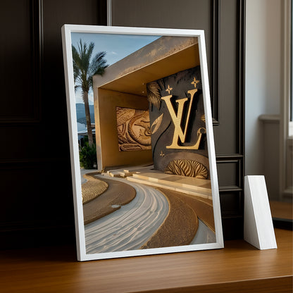 Cadre photo Louis Vuitton - Summer Devanture