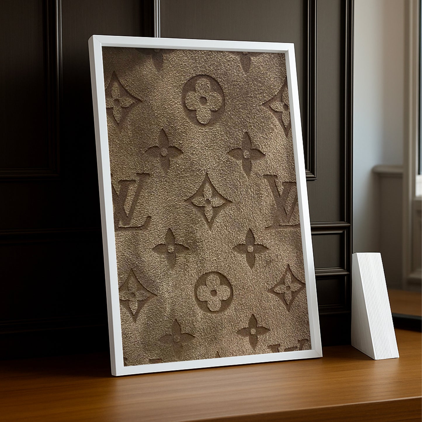 Cadre photo Louis Vuitton Sable motif