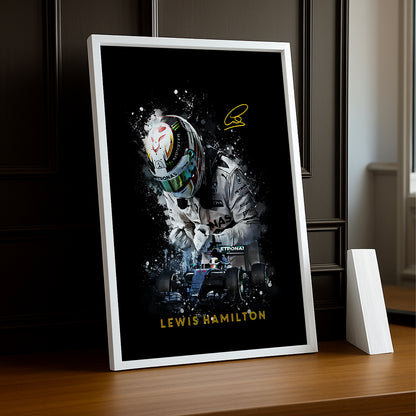 Cadre photo Lewis Hamilton Formula 1