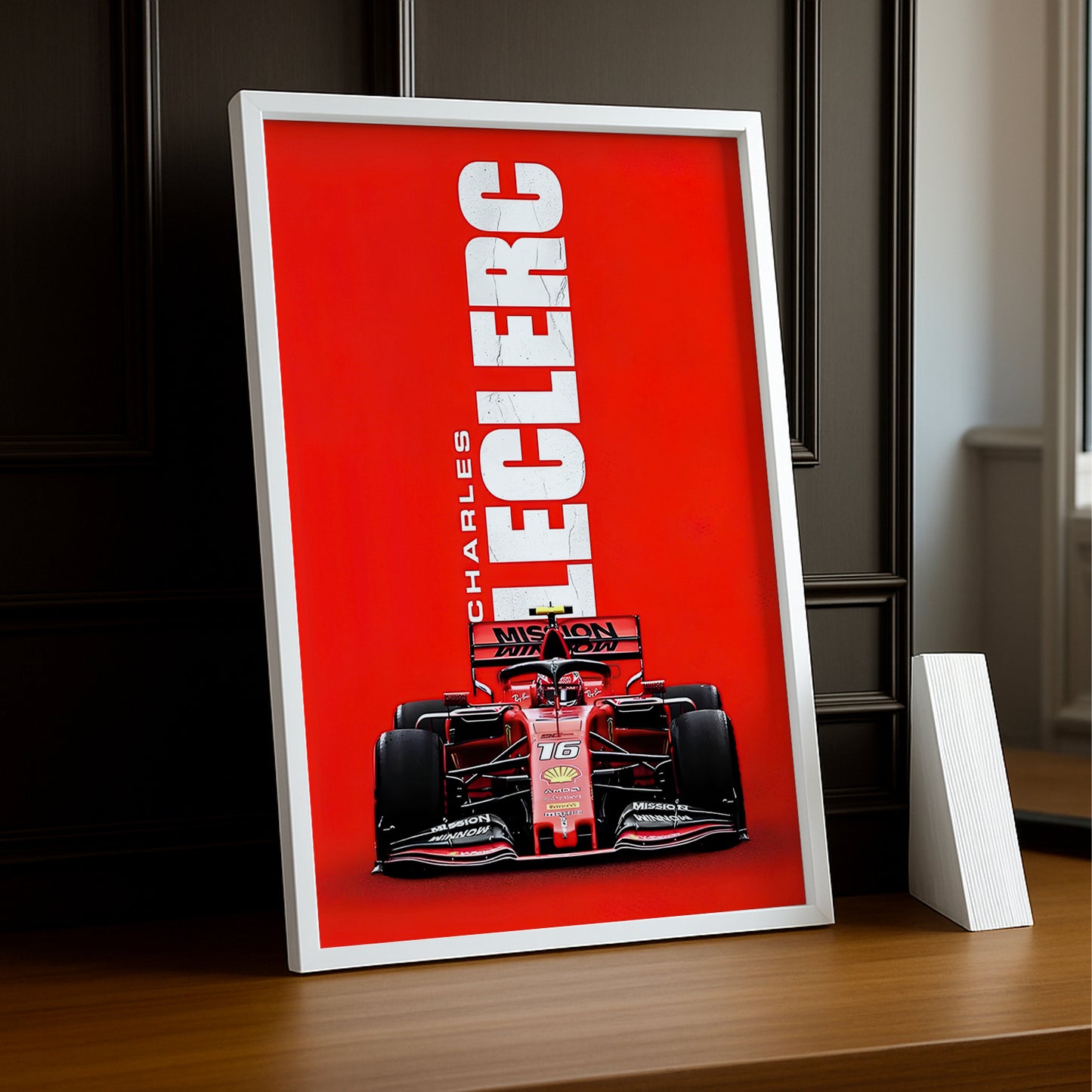Cadre photo Charles Leclerc Formula 1