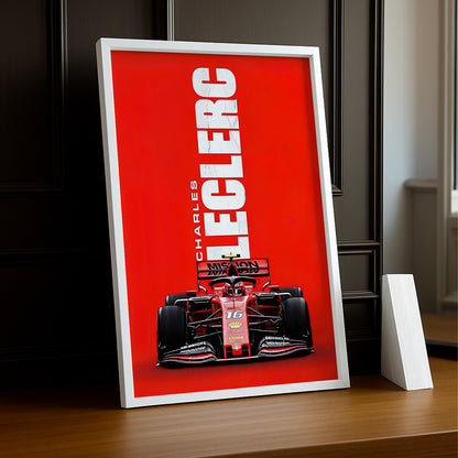Cadre photo Charles Leclerc Formula 1