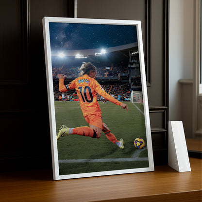 Poster encadrée Real Madrid - Modric