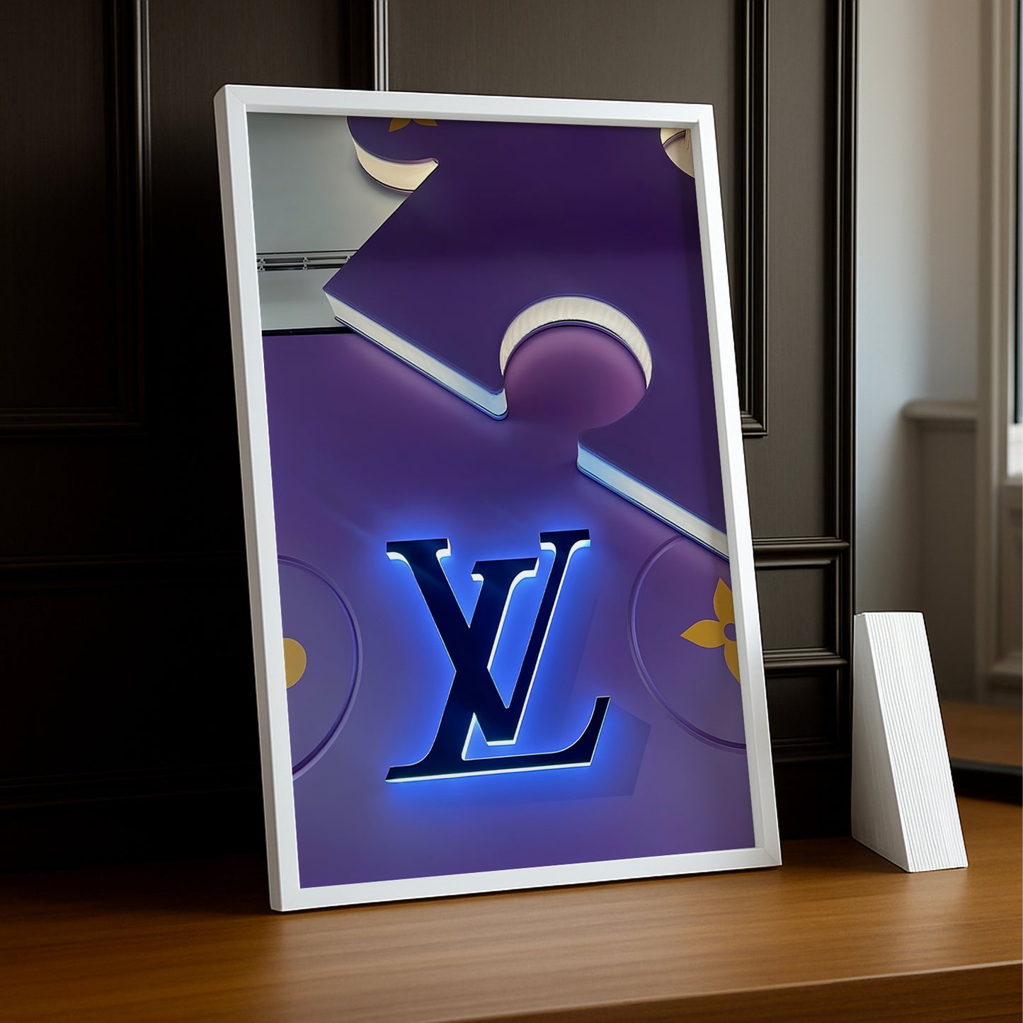 Cadre photo Louis Vuitton Puzzle