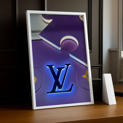 Cadre photo Louis Vuitton Puzzle